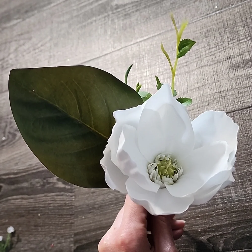 9x Ashland faux floral Stems / Picks